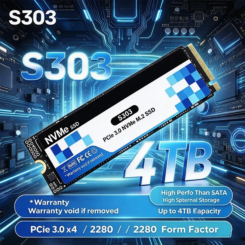 Ssd 500Gb - Nouveau SSD M.2 S303 d'origine 2026,