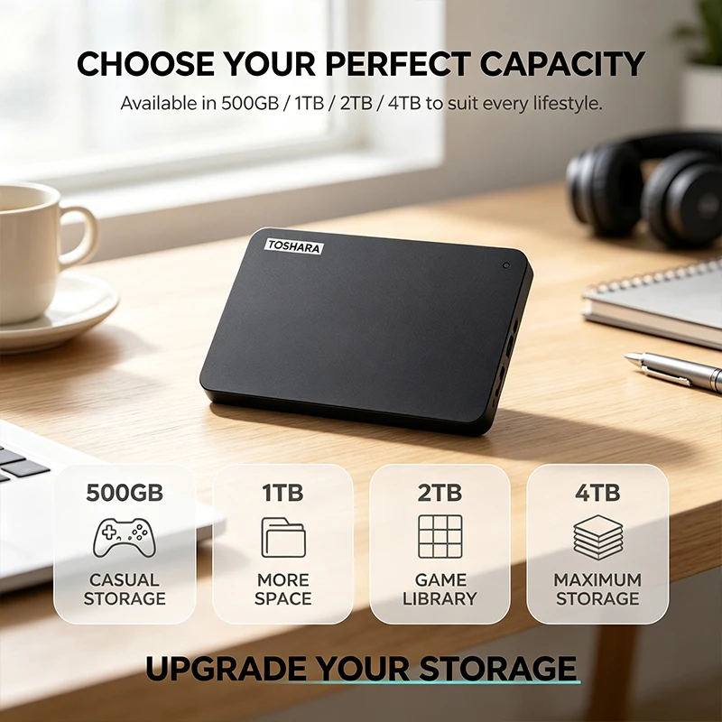 SSD portable TOSHARA A3 4TB 2T - Ssd 500Gb avis et prix