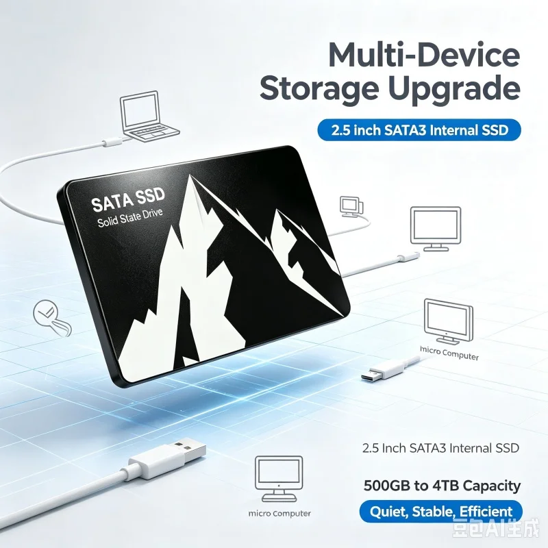 Disque SSD interne SATA3 de 2, - Ssd 500Gb avis et prix